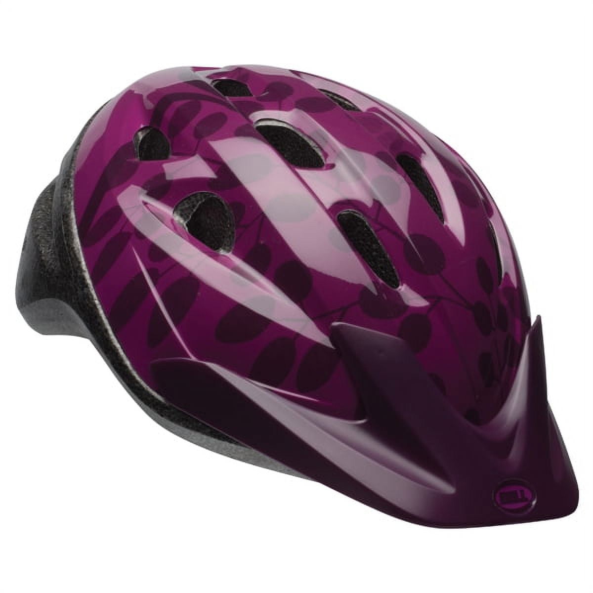 Picture of Bell Sports 8068493 Thalia Black & Purple ABS & Polycarbonate Bicycle Helmet