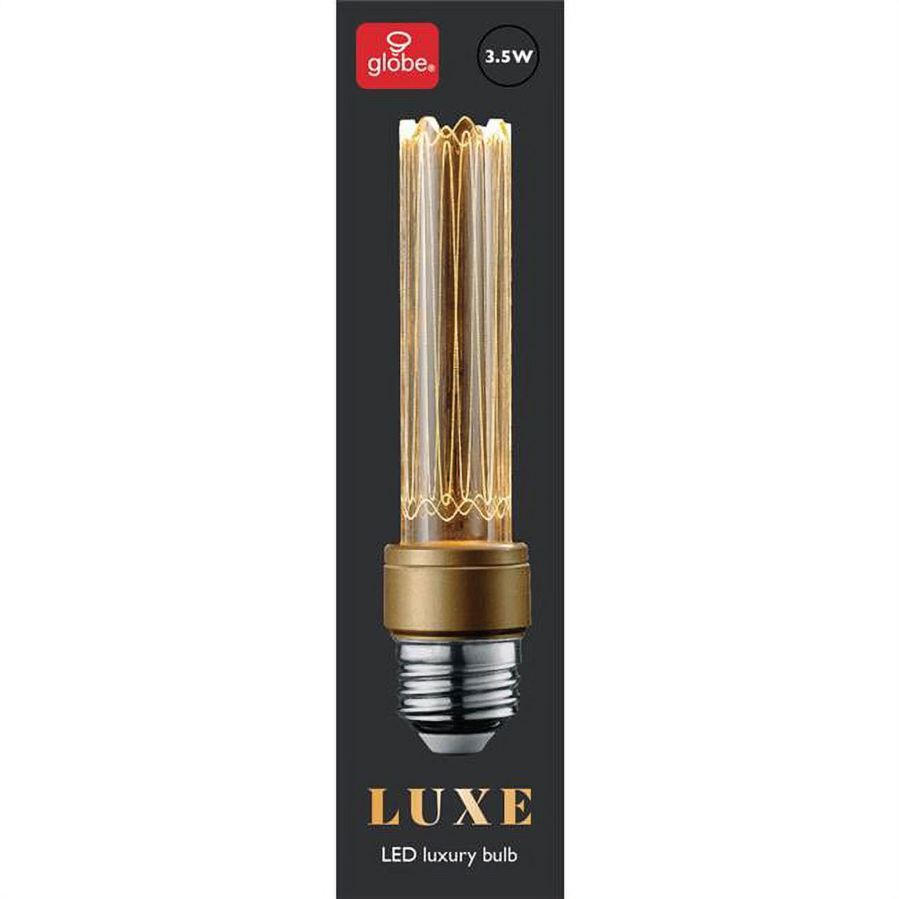 E26 Medium Filament Amber Soft White 3 watt Equivalence LED Bulb