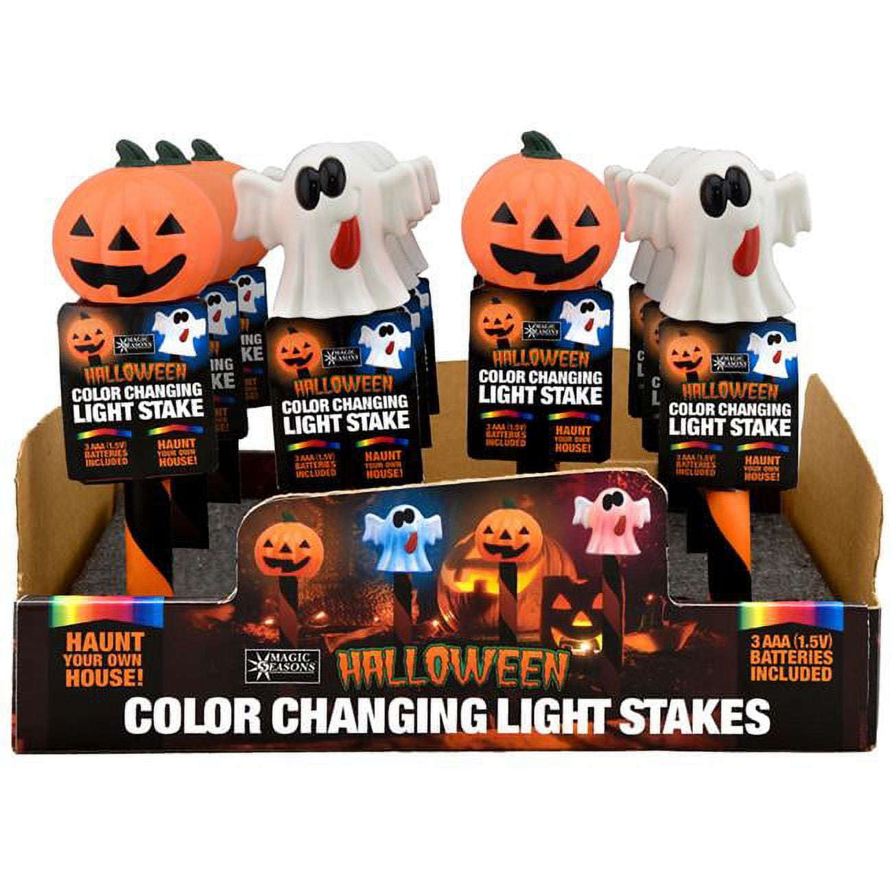 Magic Seasons Pathway Light Stake, Pack of 12