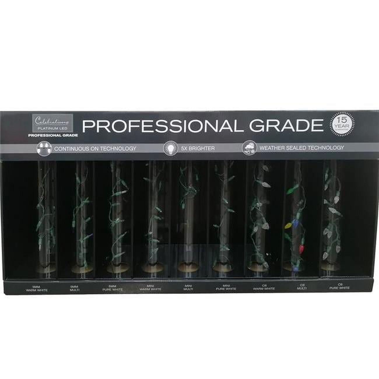 17 in. H X 48 in. W X 6 in. D Multicolor Cardboard A Display