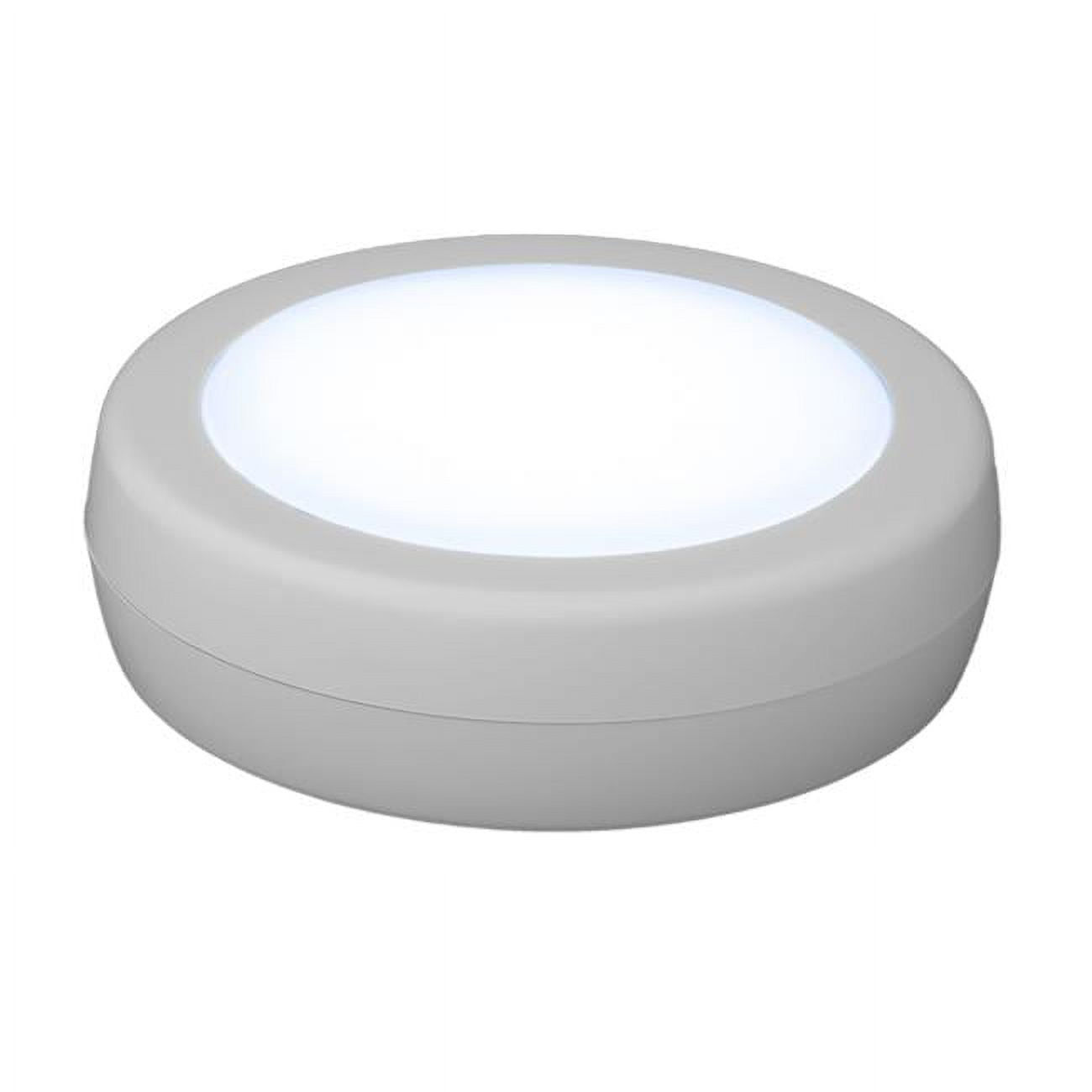 Picture of Amertac 3009439 80 Lumen White Battery Powered LED Puck Light