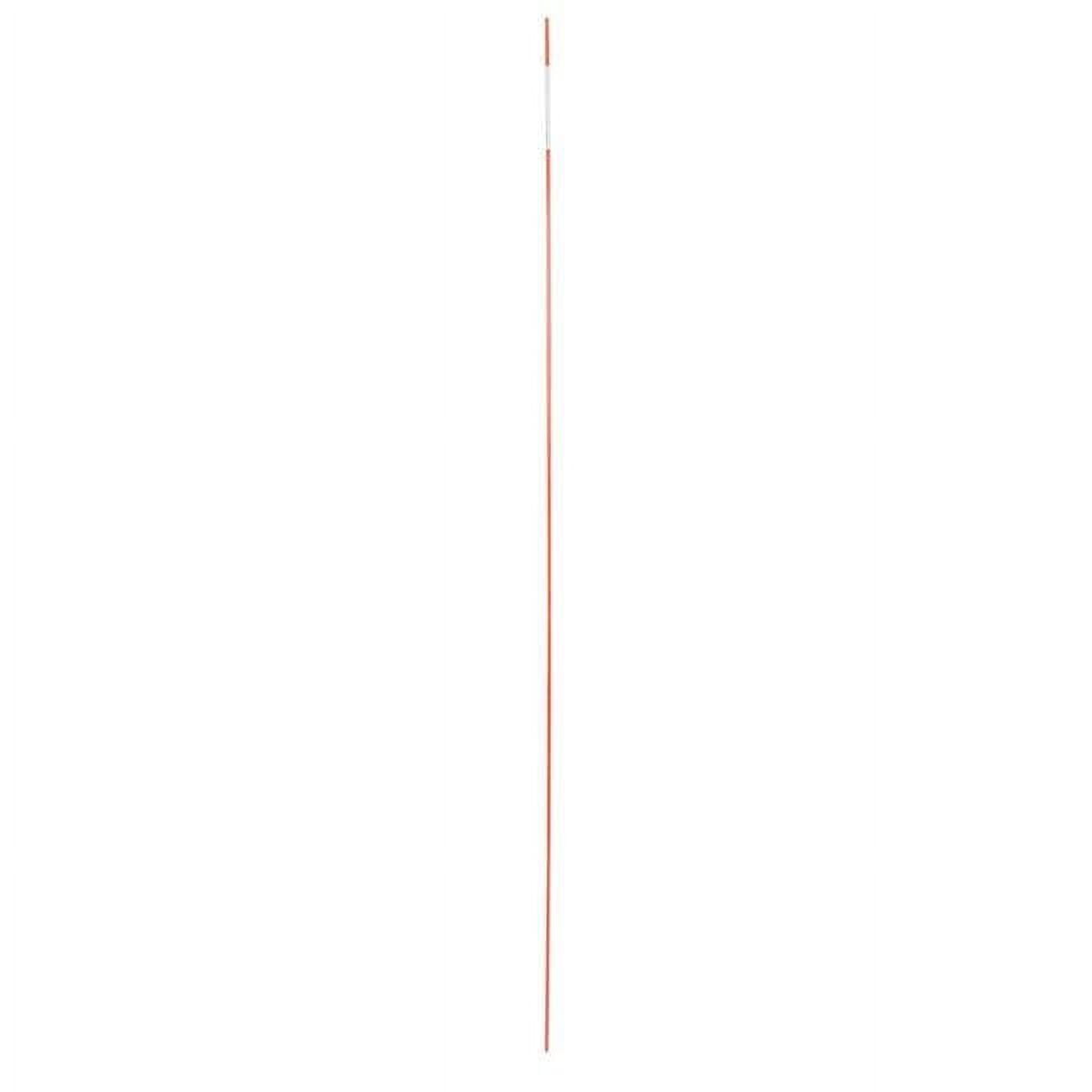48 in. Round Orange Driveway Marker, Pack of 50