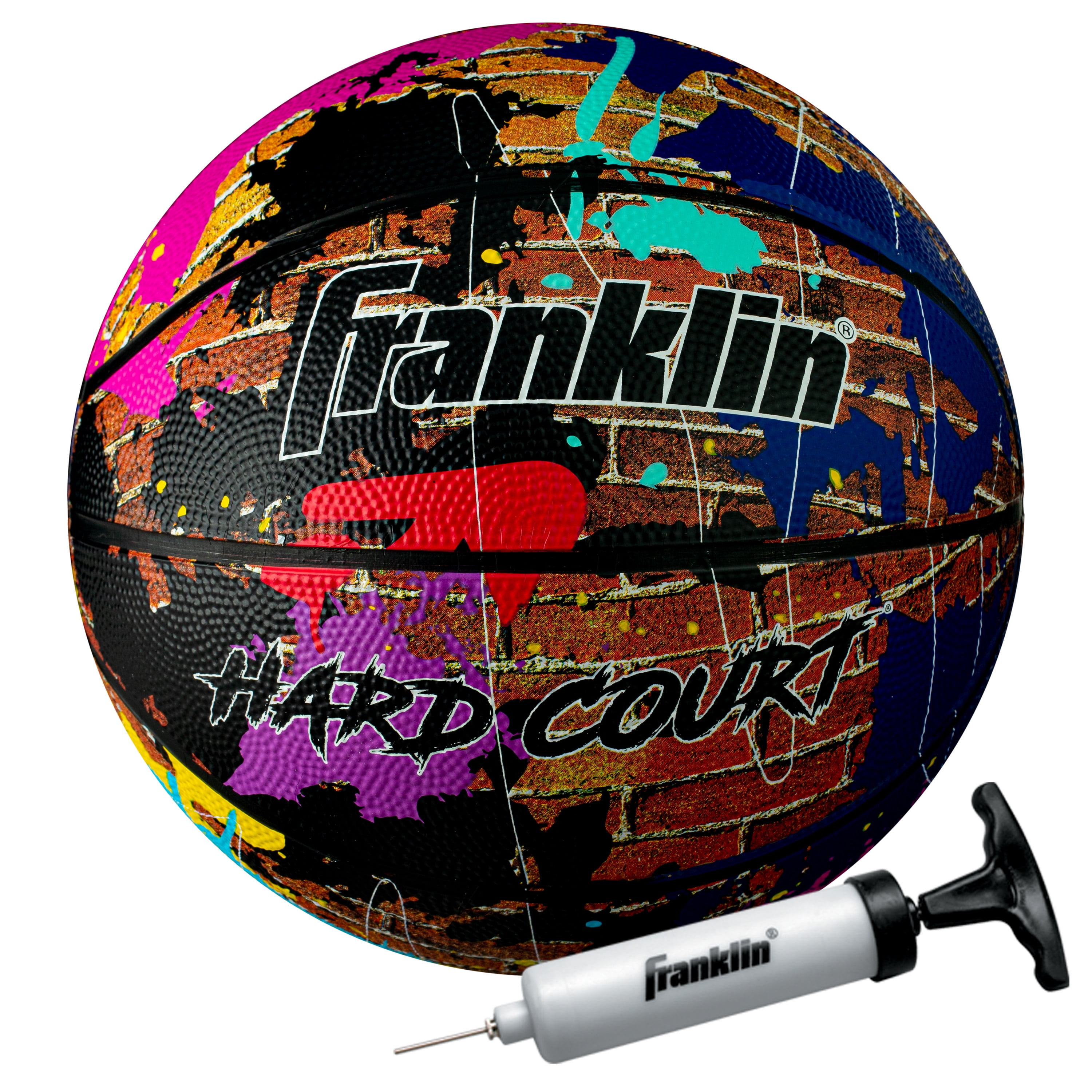 Picture of Franklin 8054151 Hard Court Basketball&#44; Pack of 6