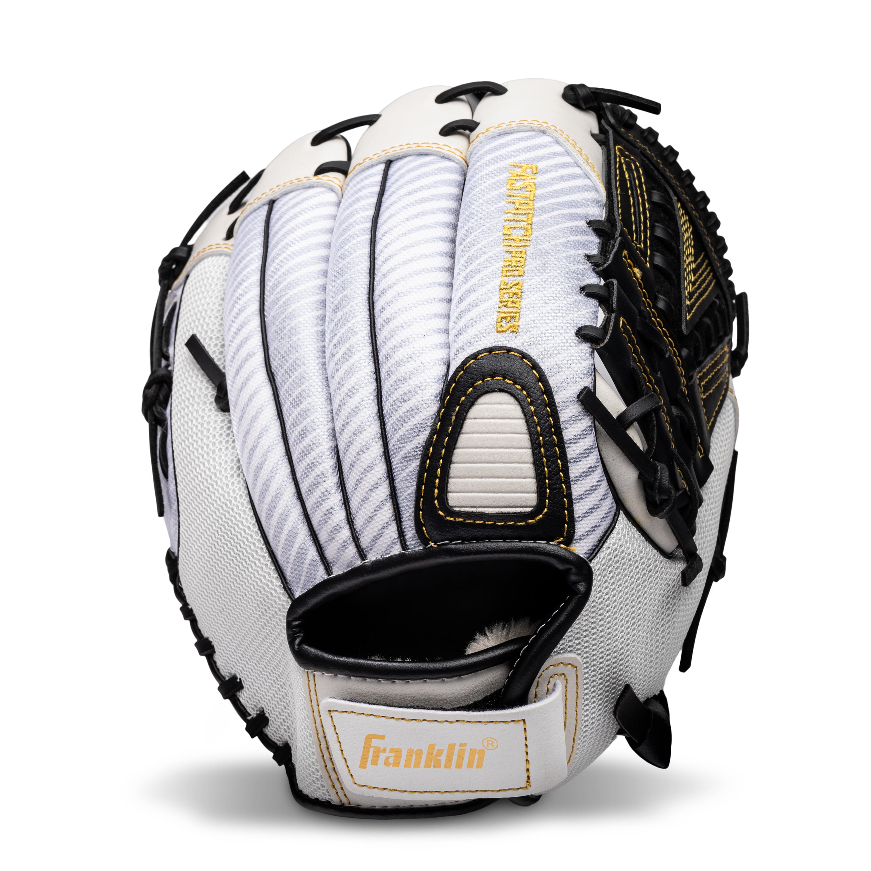 Picture of Franklin 8067572 12 in. Windmill Black & White PVC Softball Glove