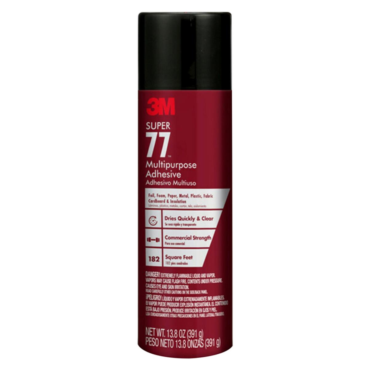 Picture of 3M 1022492 13.8 oz Super 77 Super Strength Spray Adhesive