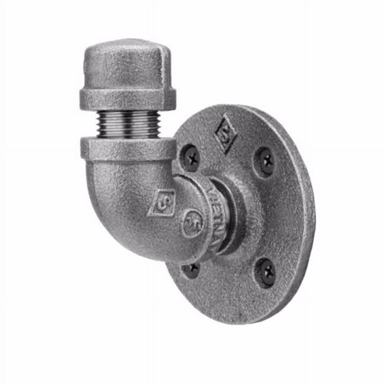 0.5 in. Female Pipe Hook, Black