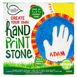 Picture of Creative Roots 9017175 Paper & Plastic Hand Print Stone Activity Kit
