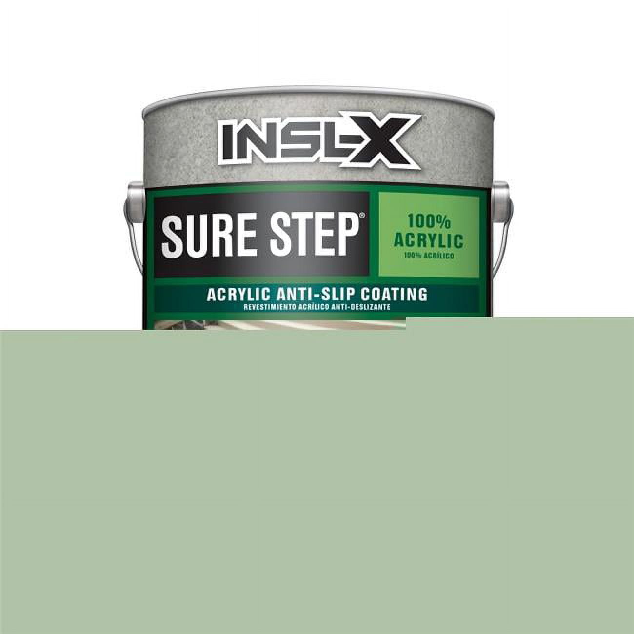 Picture of Insl-X 1023256 1 gal Sure Step Flat Gray Pearl Water-Based Anti-slip Coating