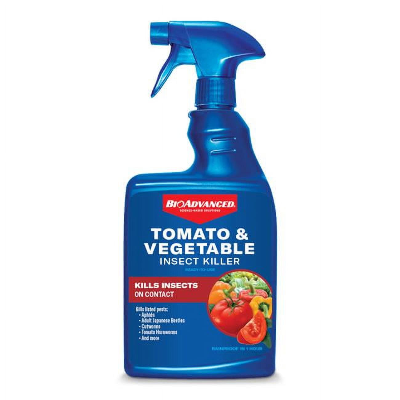 Picture of Bioadvanced 7025971 24 oz Tomato & Vegetable Liquid Insect Killer