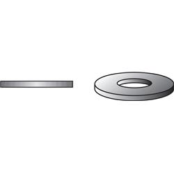 0.75 in. Zinc-Plated Steel USS Flat Washer, 20 per Pack