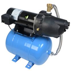 0.5 HP Thermoplastic Shallow Well Jet System - Black - 450 GPH - CSA Certified