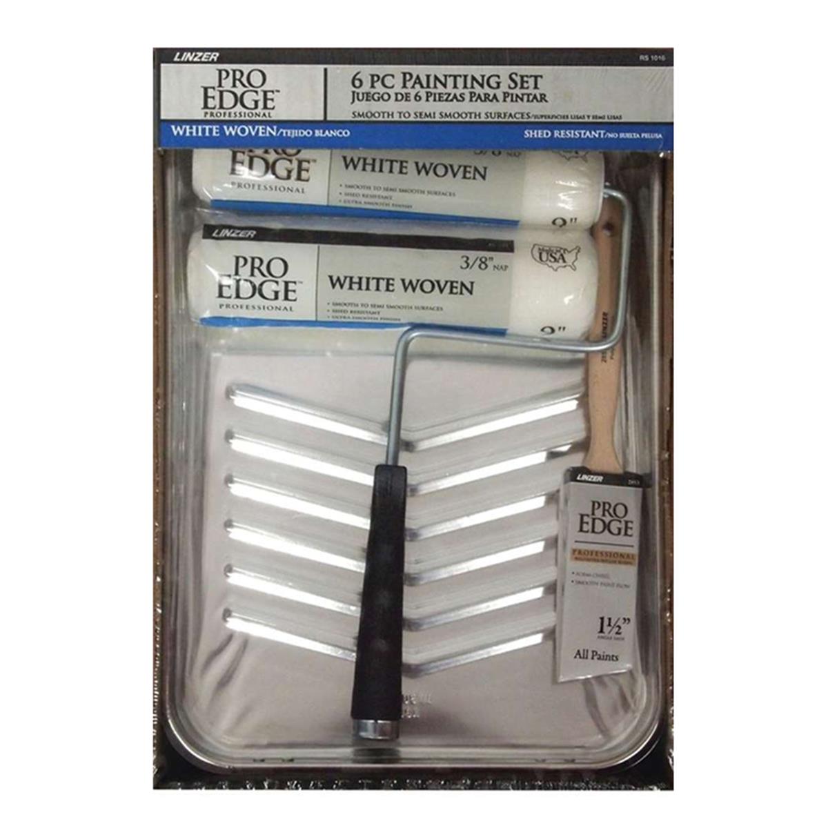 Picture of Linzer Products 1014627 Metal Paint Tray Kit&#44; 6 Piece