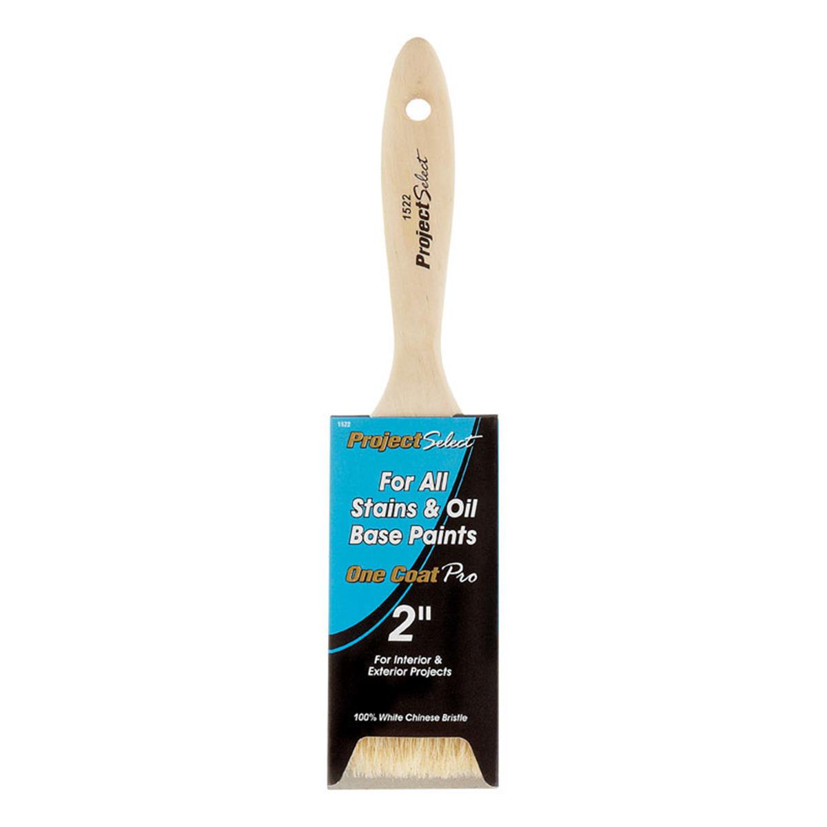 2 in. White Bristle Paint Brush
