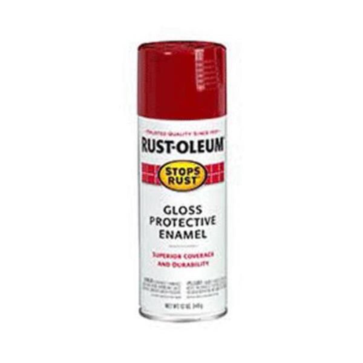 Stops Rust Cherry Gloss Spray Paint 12 oz (248568)