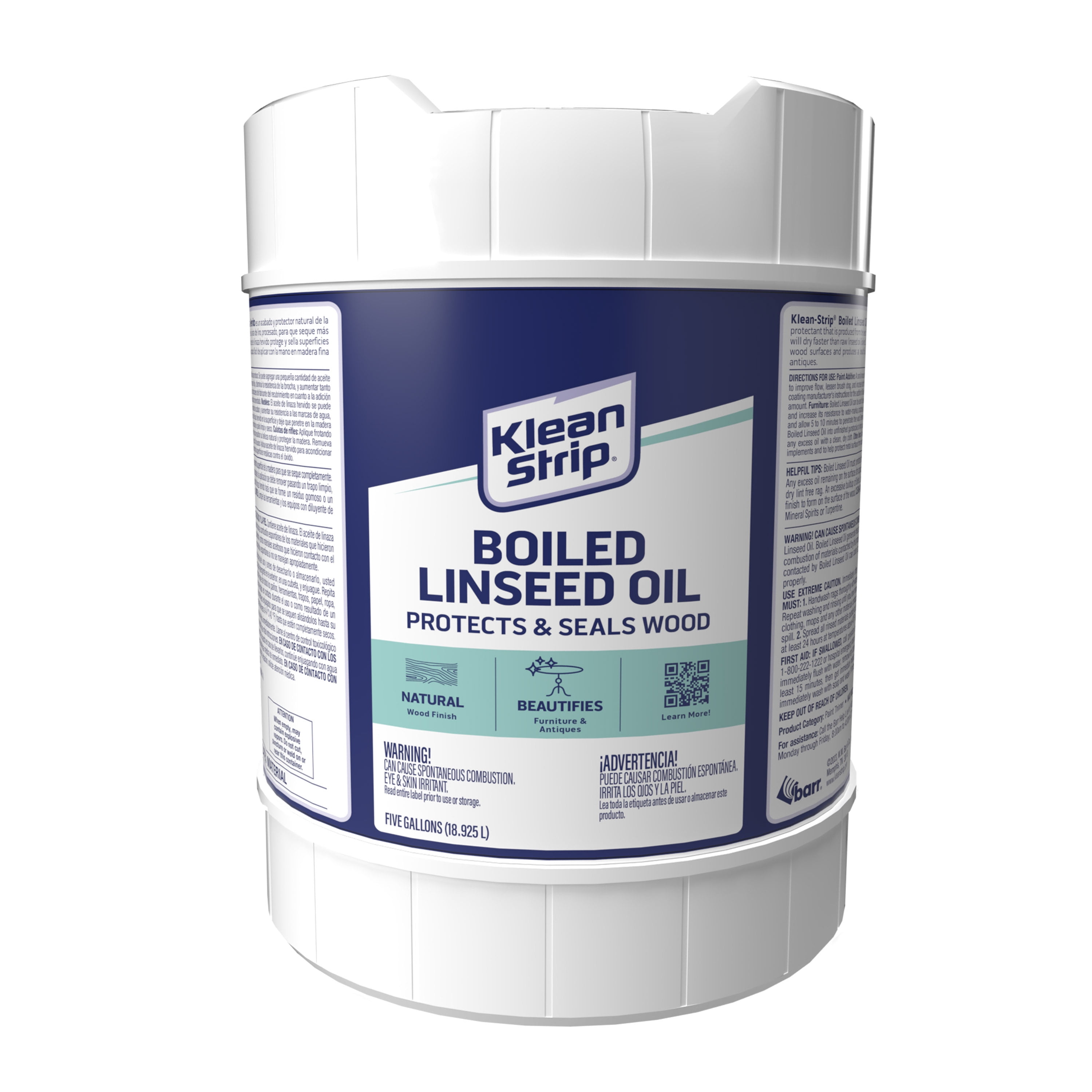 5 gal Linseed Boiled Oil