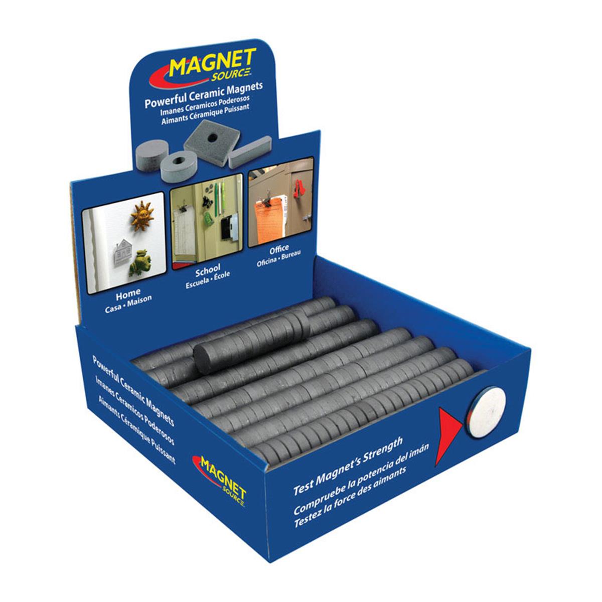 Picture of Master Magnetics 2402428 Magnets Ceramic Disc