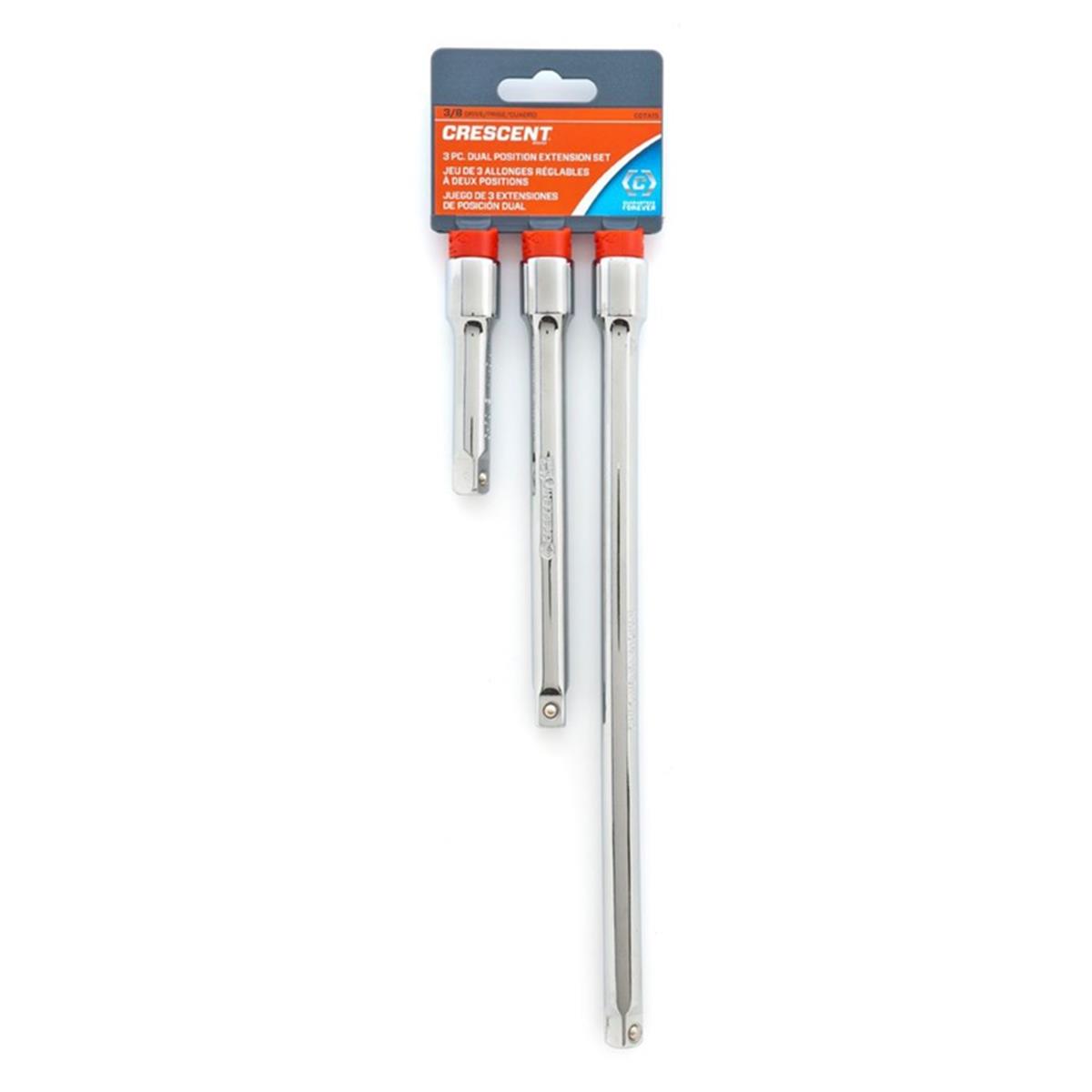 Picture of Apex Tool 2435188 0.37 in. Drive Extension Socket&#44; 3 Piece