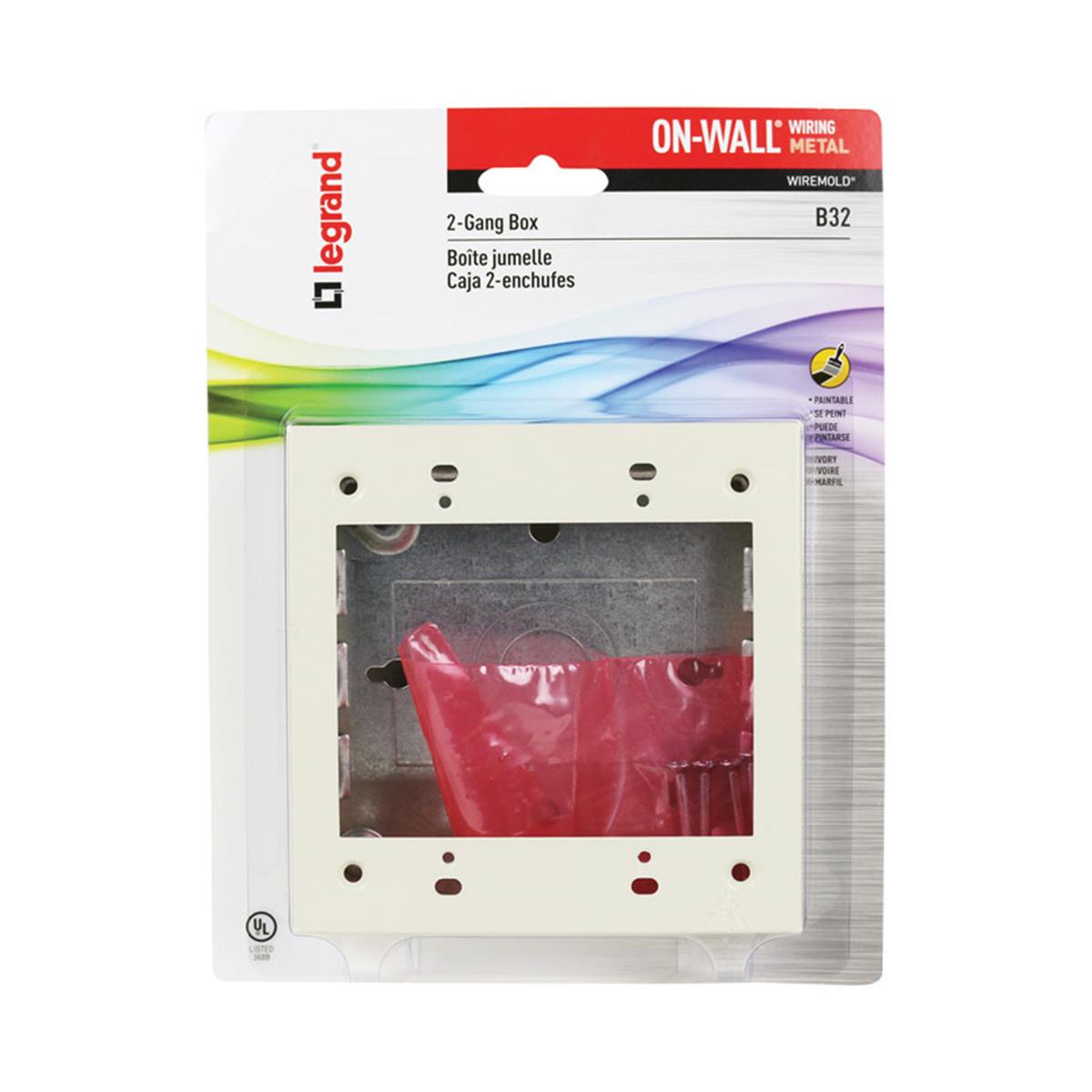 4.75 in. Ivory Outlet Box