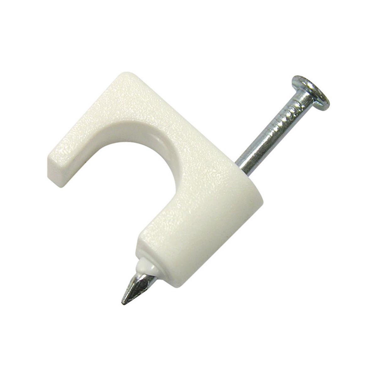 Gardner Bender 1/4 in. W Plastic Insulated Coaxial Staple 50 pk