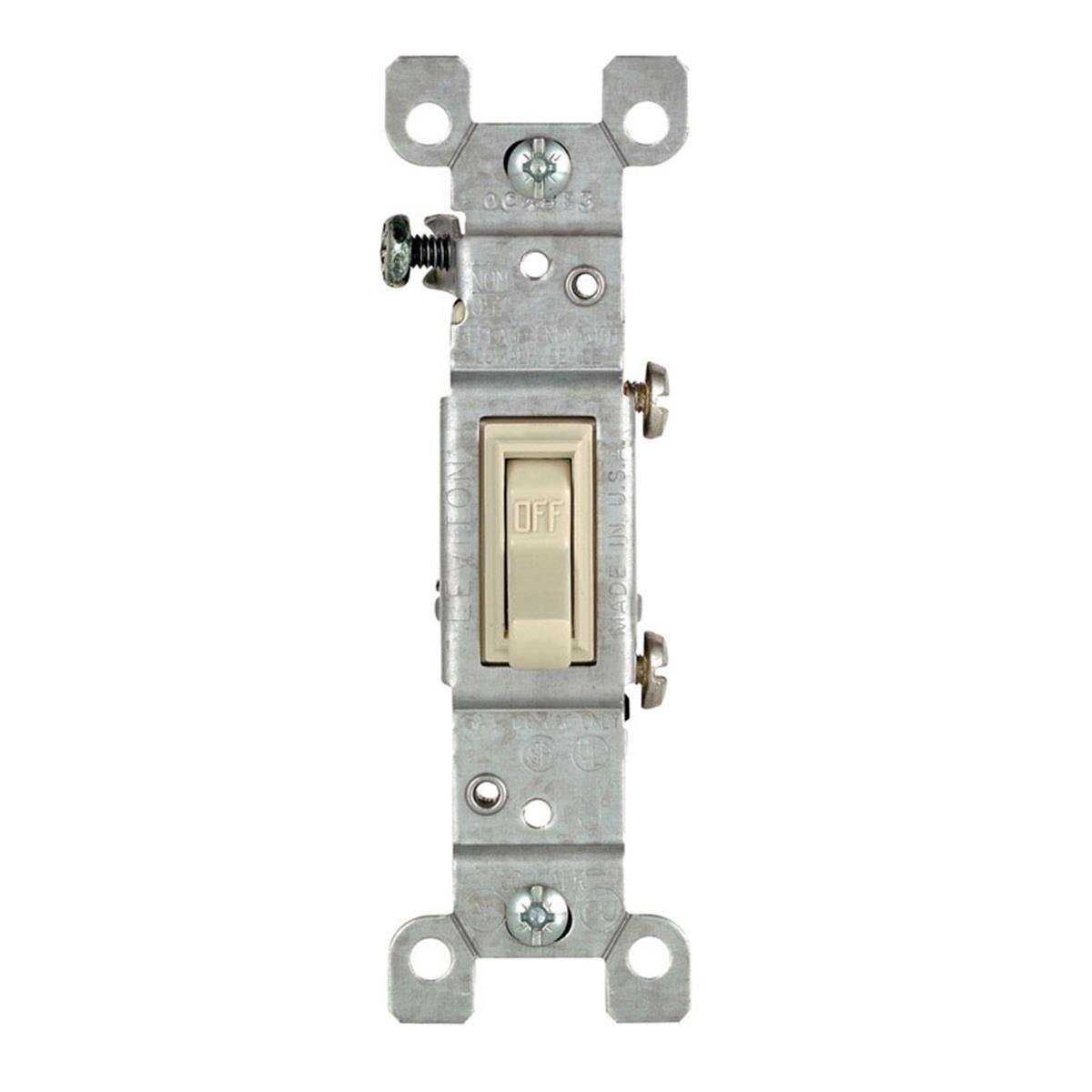15V 1-pole Residential Grade Co-alr AC Quiet Toggle Switch, Ivy