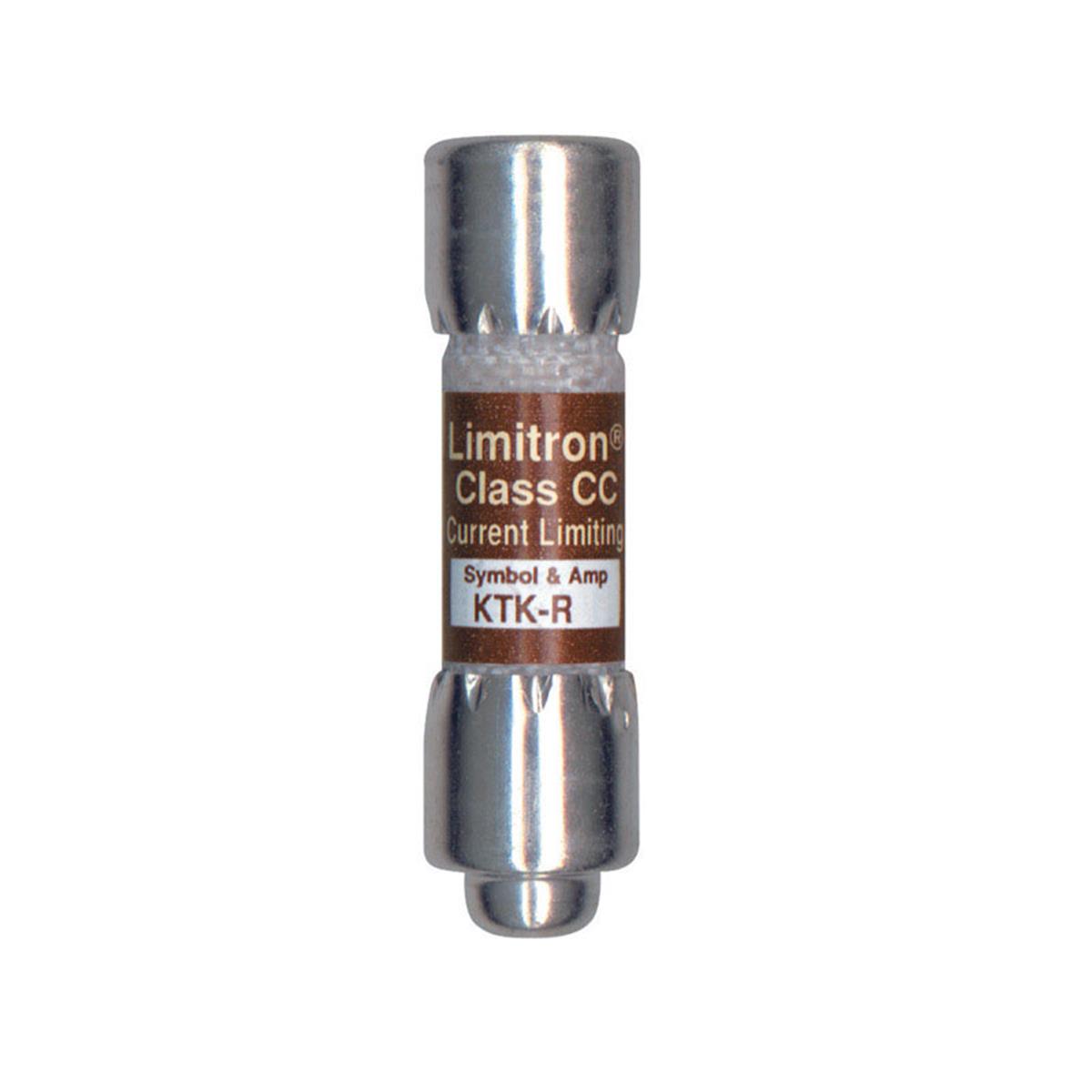 Class CC fuse, fast-acting, dual-element current limiting fuse, 15 A, 10PK