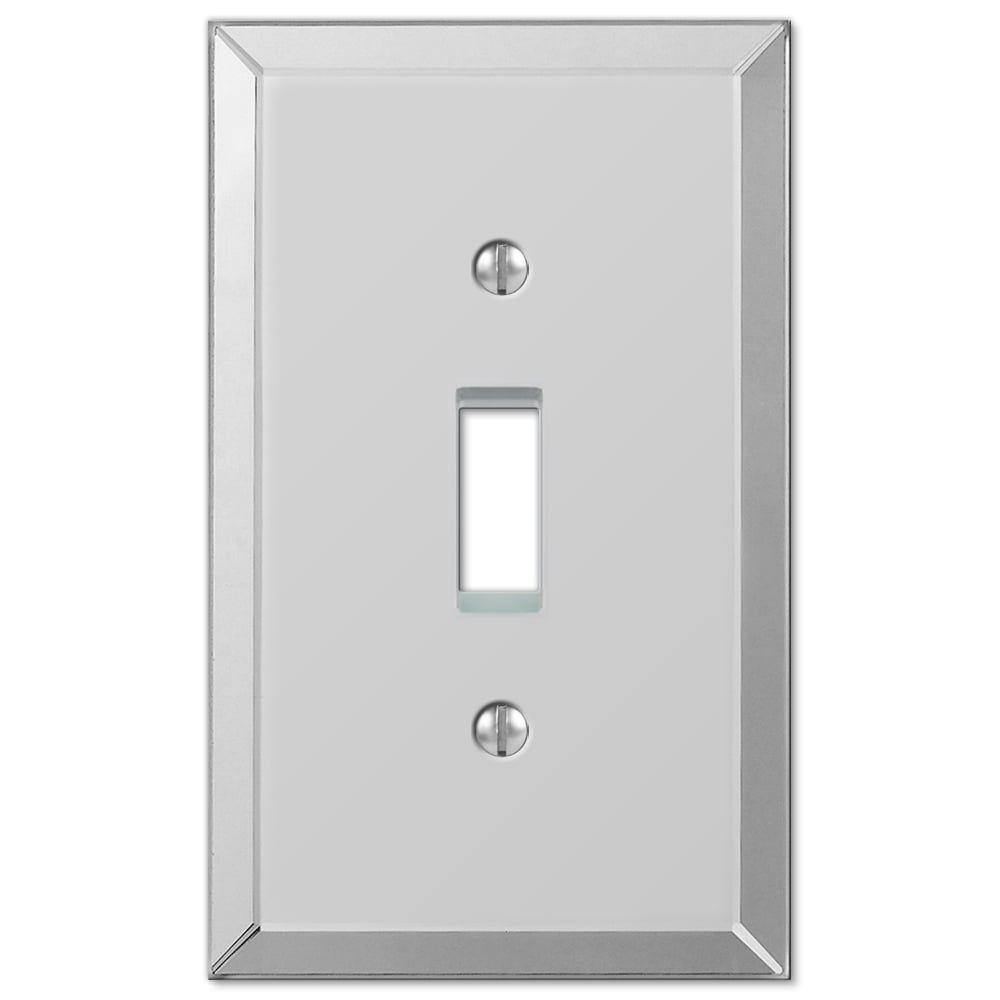 Picture of Amertac Holdings 3502077 1 Toggle Acrylic Mirror Wallplate
