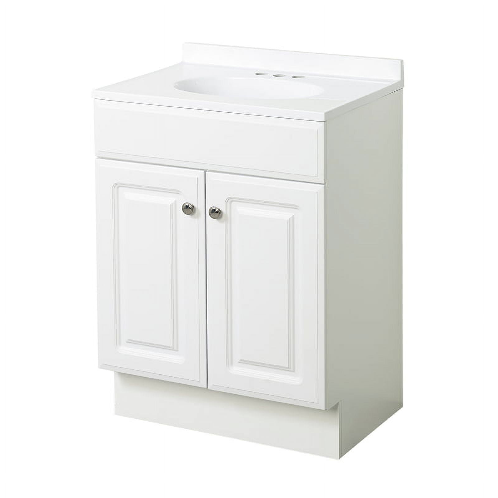 4008539 24 in. White Vanity Combo