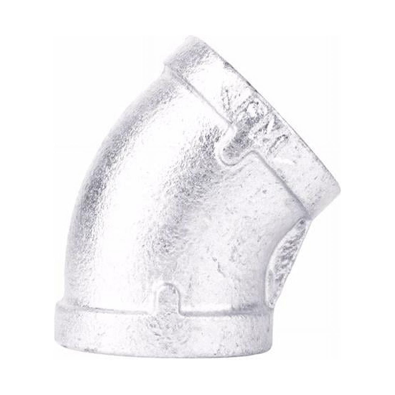 0.12 in. 45 deg Galvanized Elbow