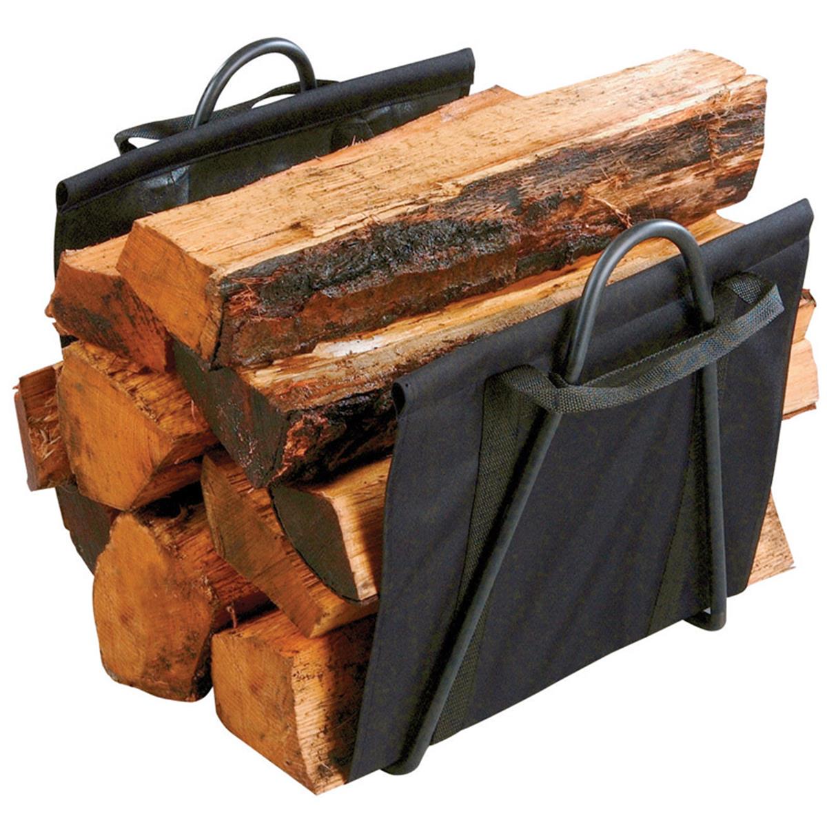 Picture of Panacea Products 4134458 Tote & Stand Fireplace Log