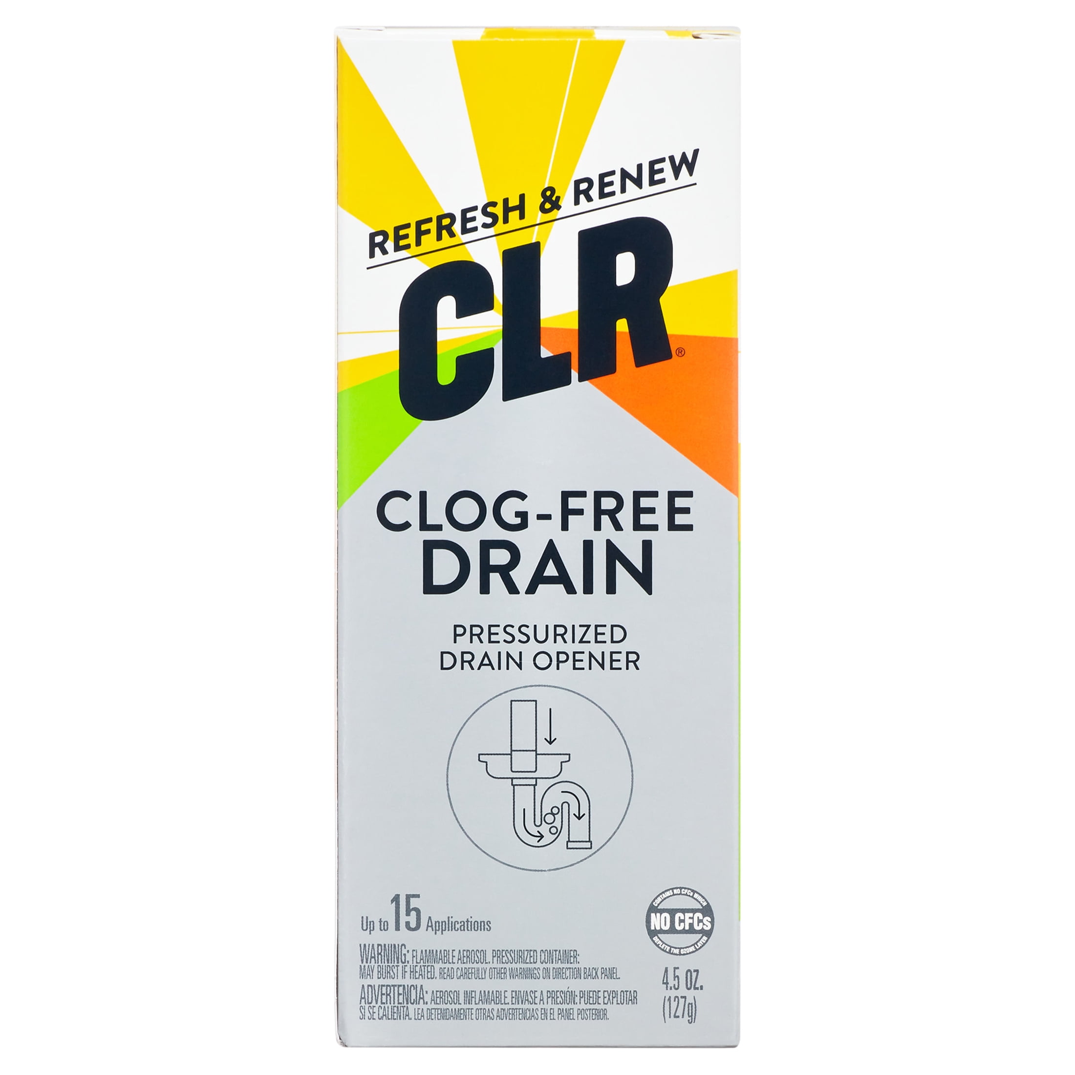 4.5 oz CLR Power Plumber Drain Opener