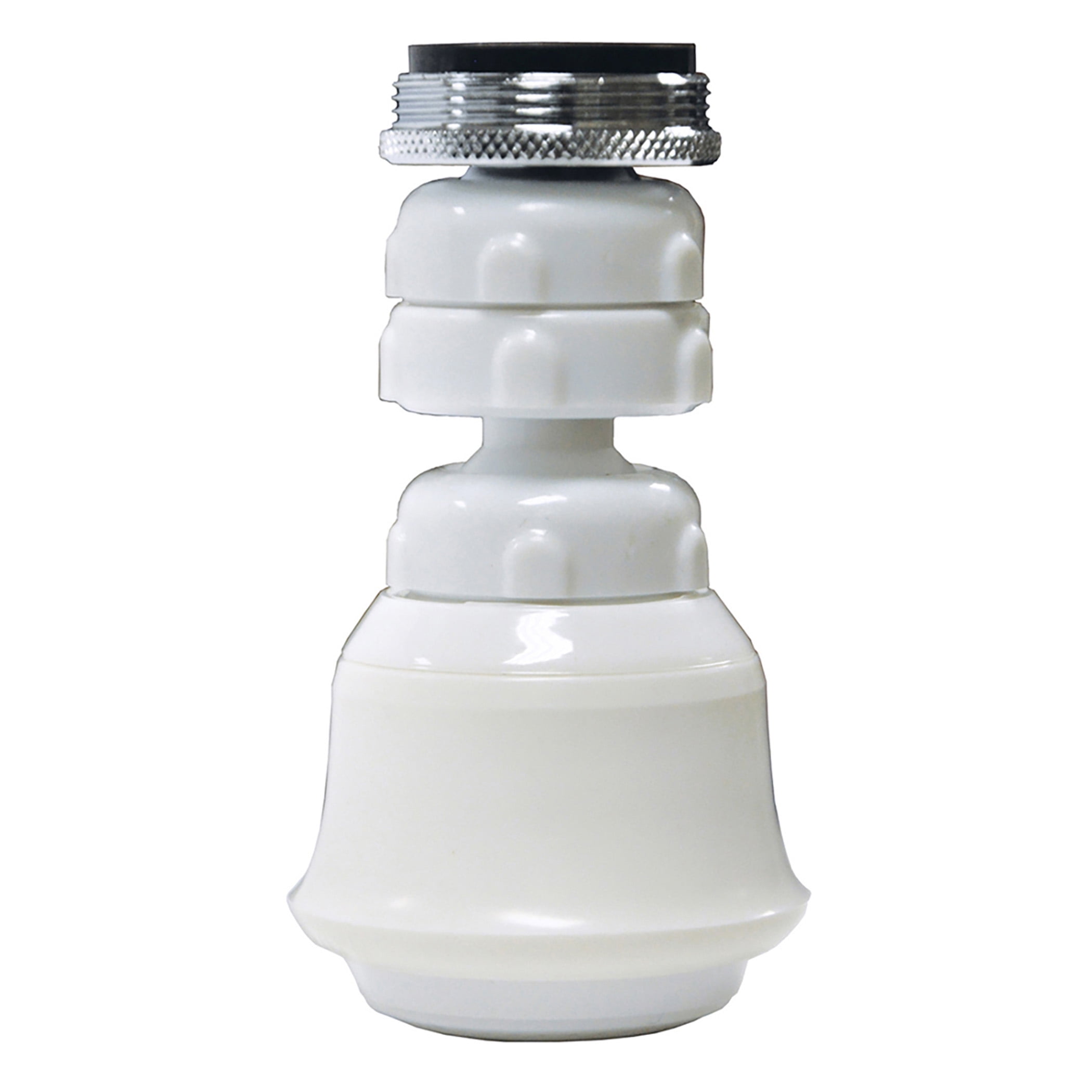 1.5 GPM White Swivel Adapter Spryrator