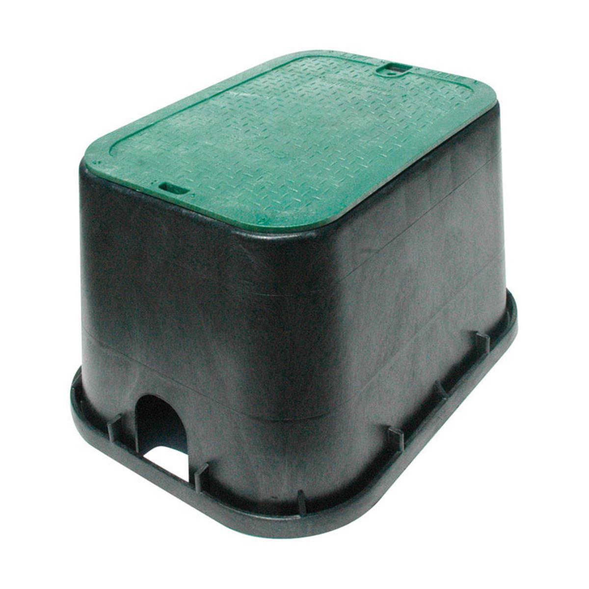 14 x 19 in. Black Valve Box with Cover
