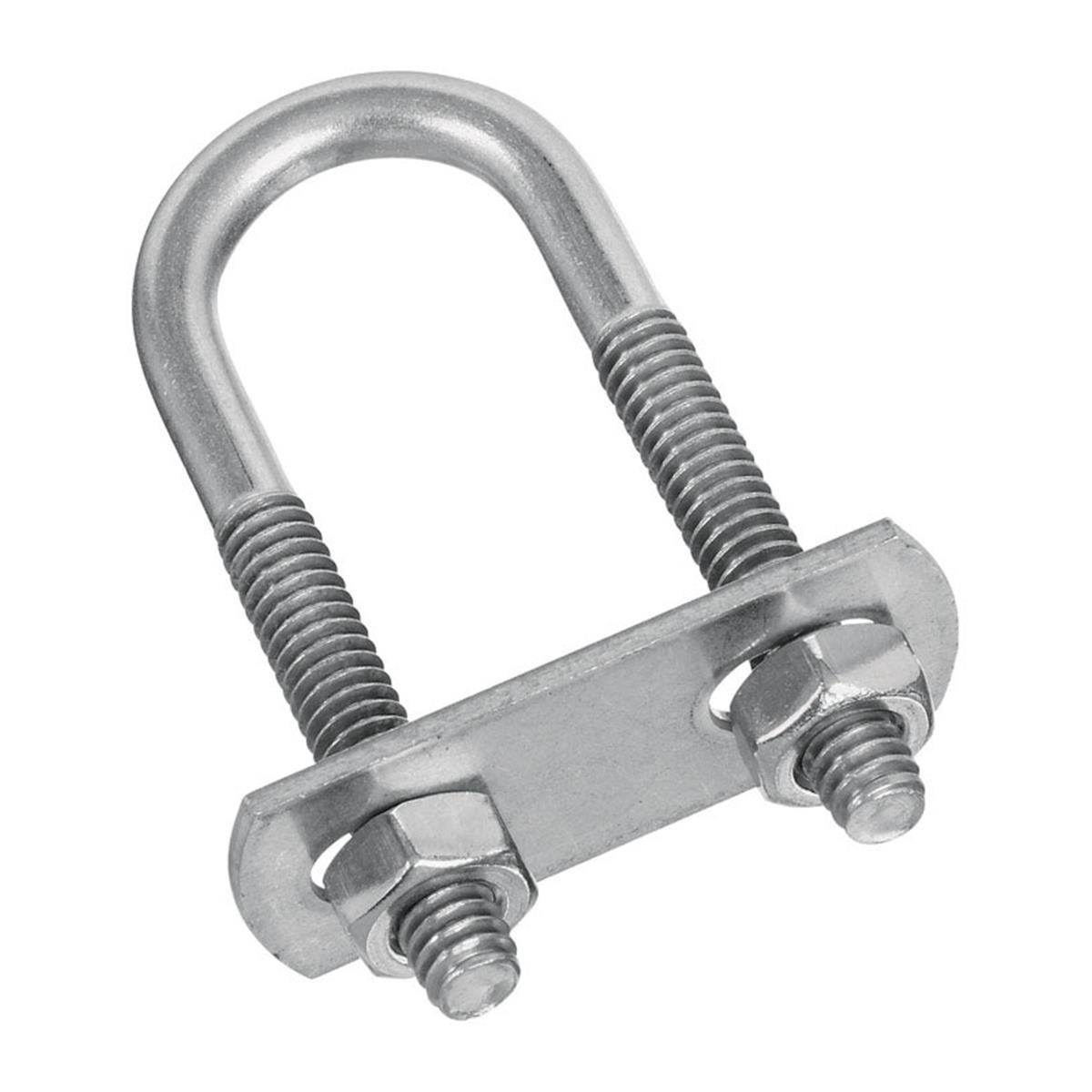 0.25 x 0.75 x 2.5 in. Stainless Steel U-bolt