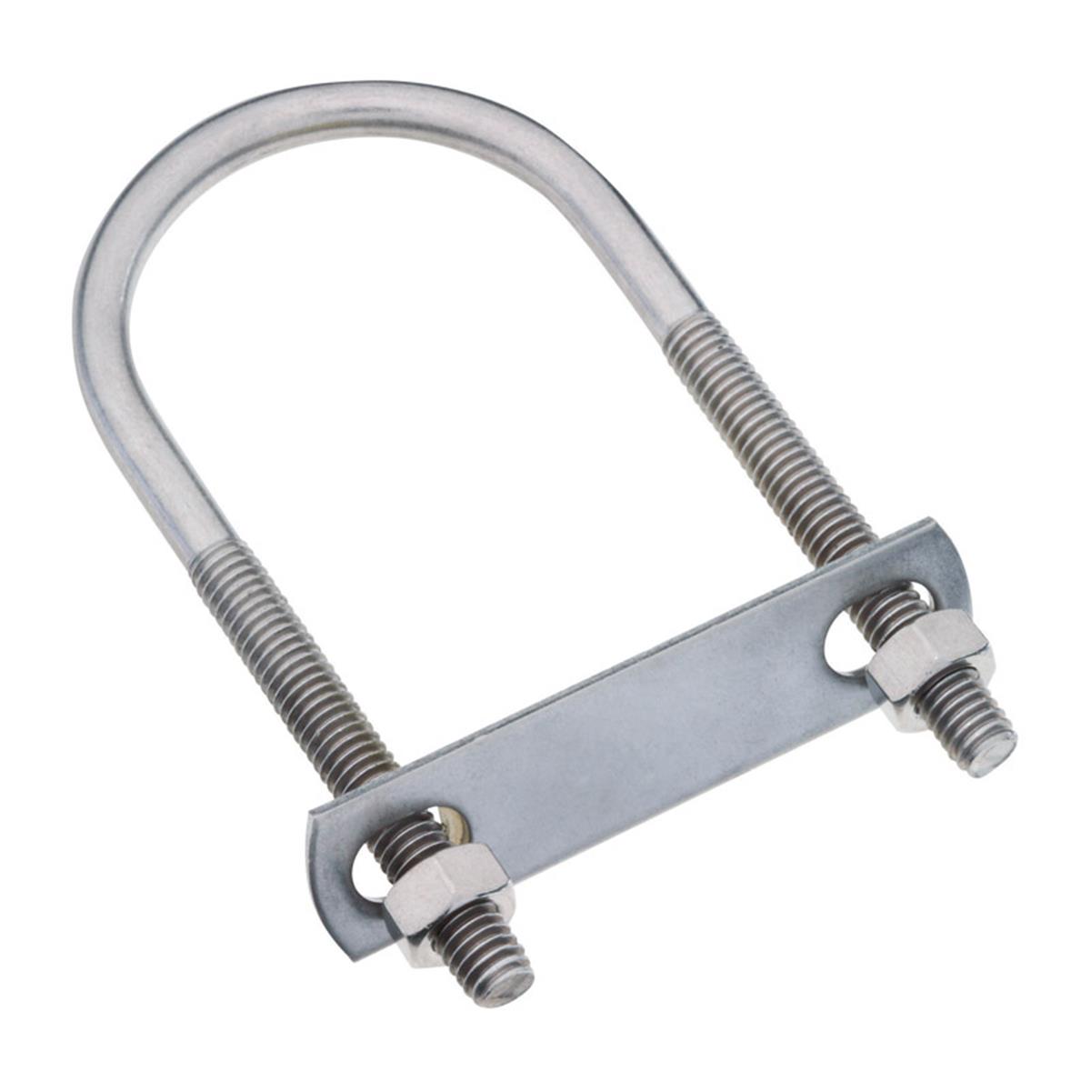 0.31 x 2 x 4.5 in. Stainless Steel U-bolt