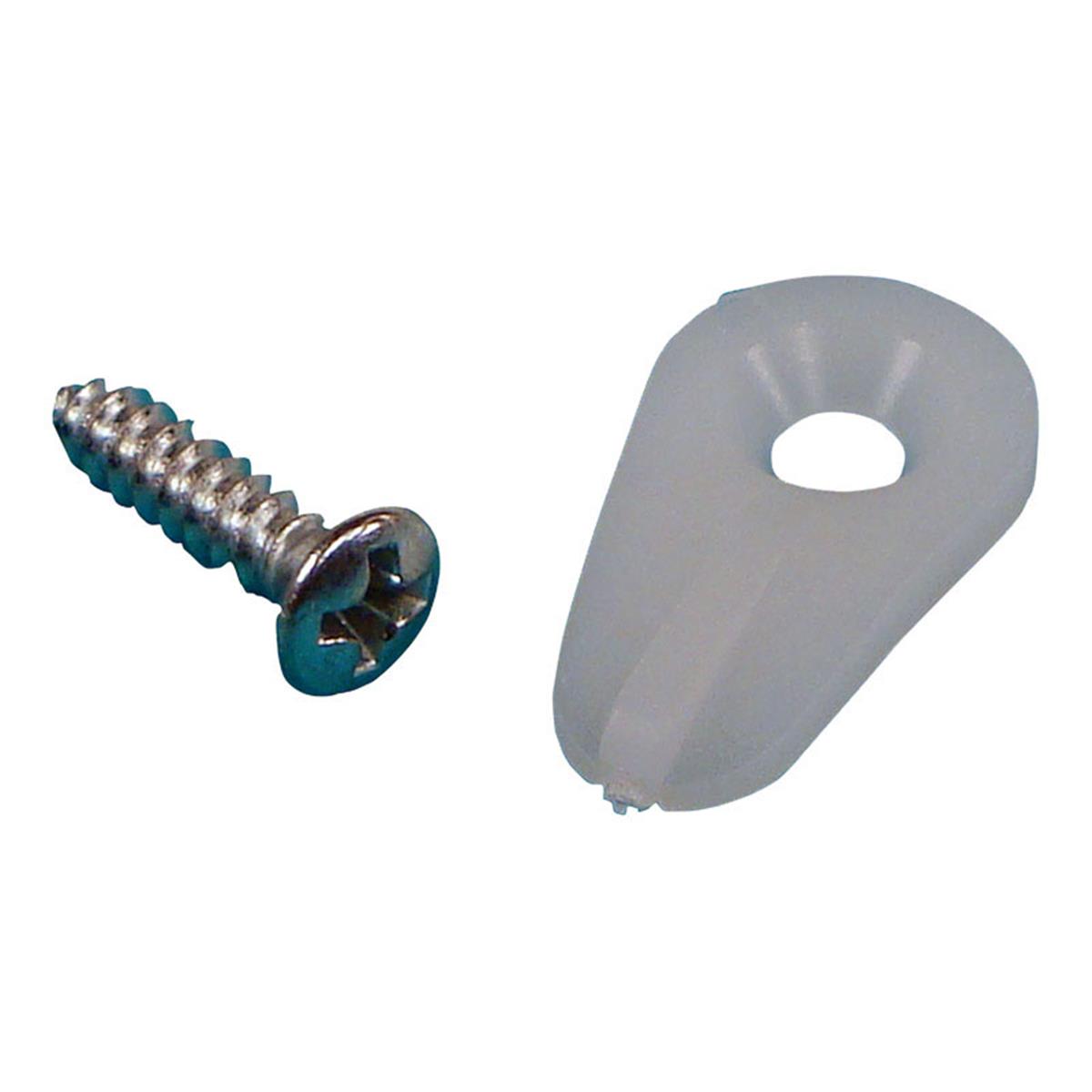 White CD8 Window Clip for Mob