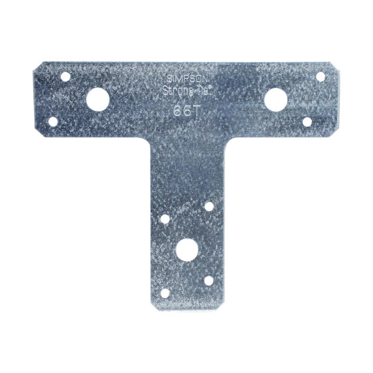 6 in. L. x 5 in. H. x 1-1/2 in. W T Strap Galvanized