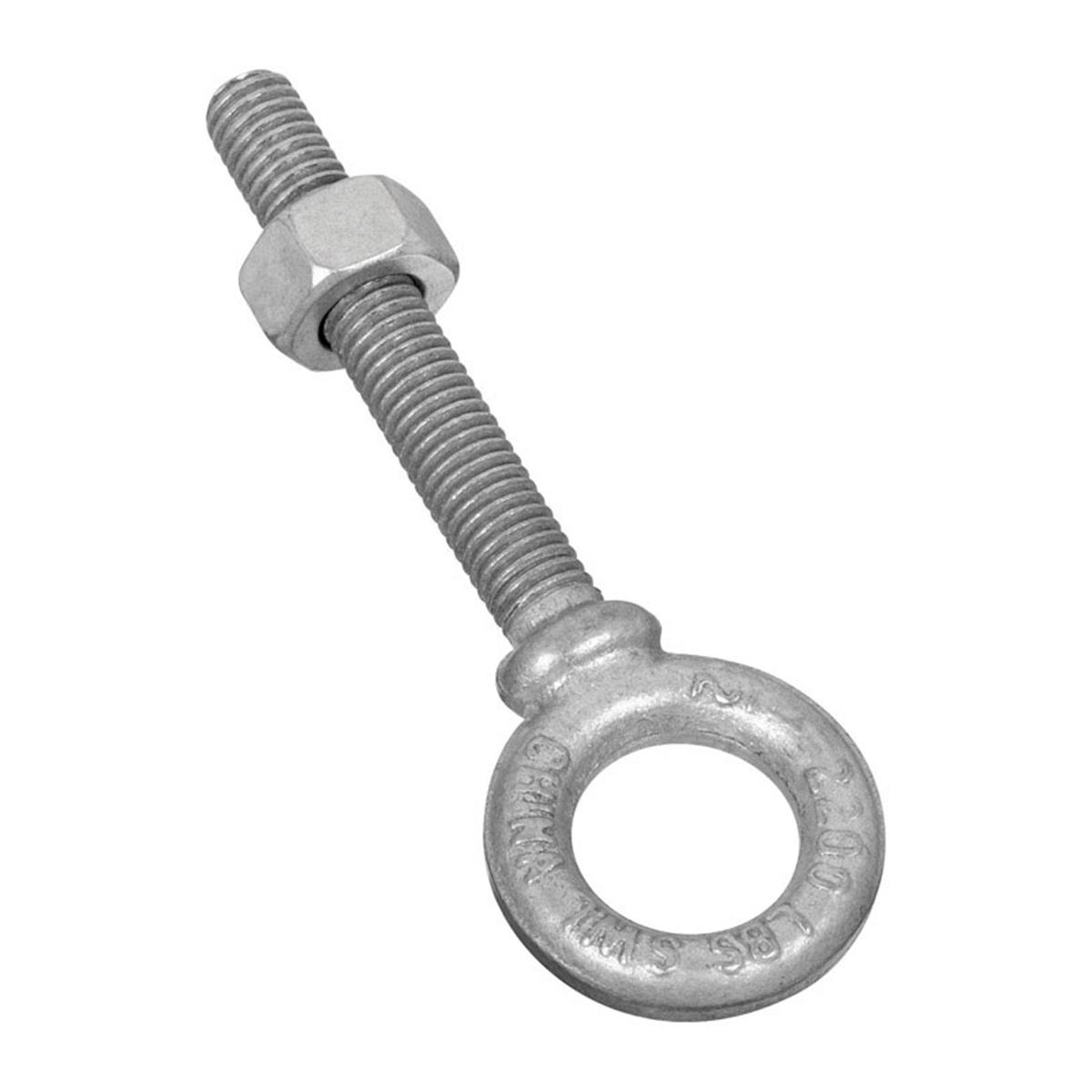 0.5 x 3.25 in. Galvanized HD Eye Bolt