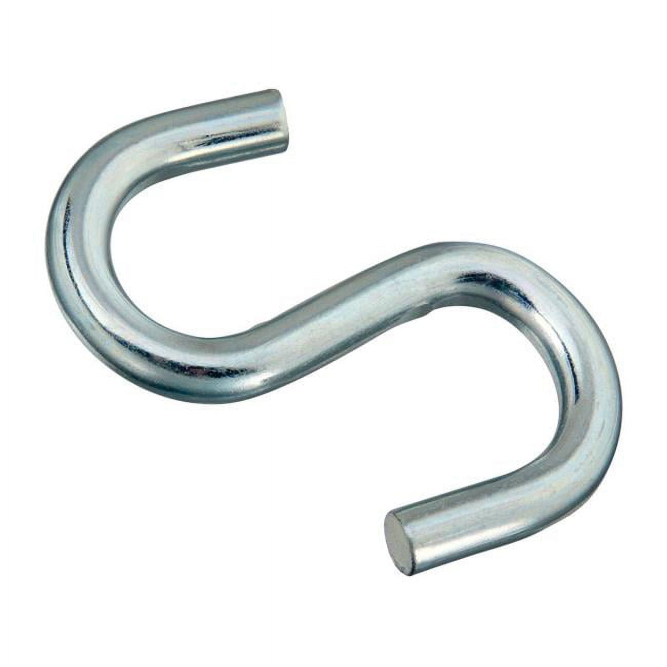 347856 S-Hook, 240 lb Working Load, Steel, Zinc
