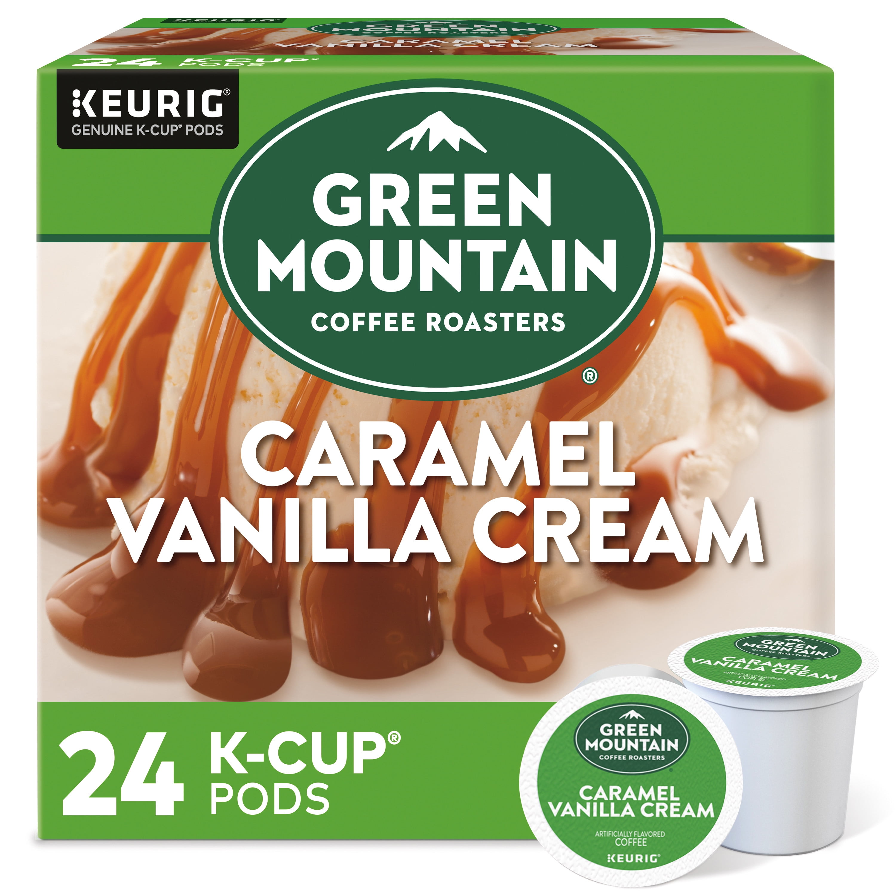 Picture of Keurig Green 6016569 K-Cup Carmel & Vanilla Coffee, Pack of 24