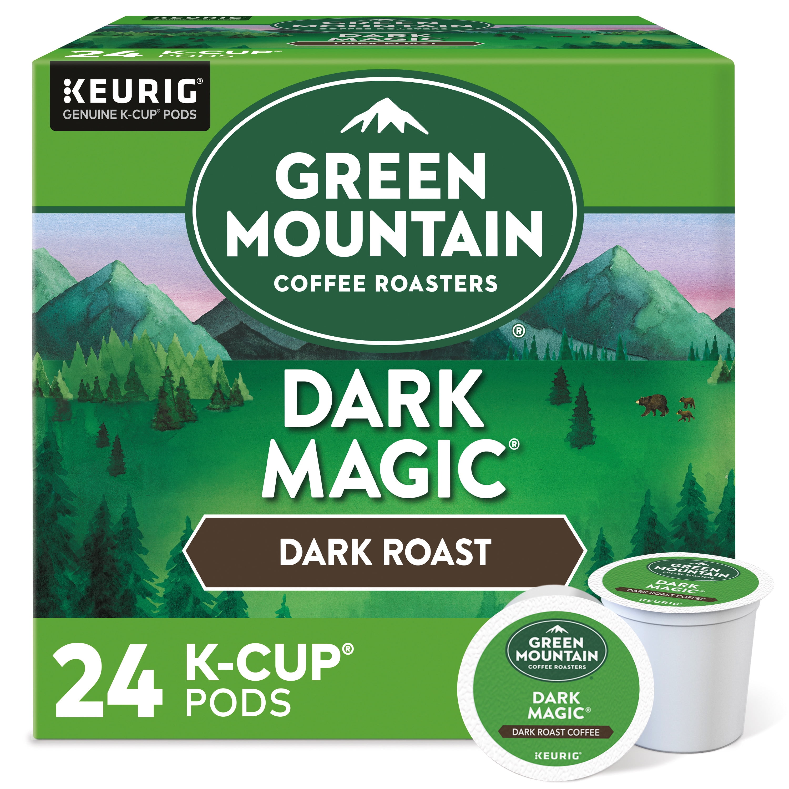 Picture of Keurig Green 6016579 K-cup Dark Magic Coffe, Pack of 24