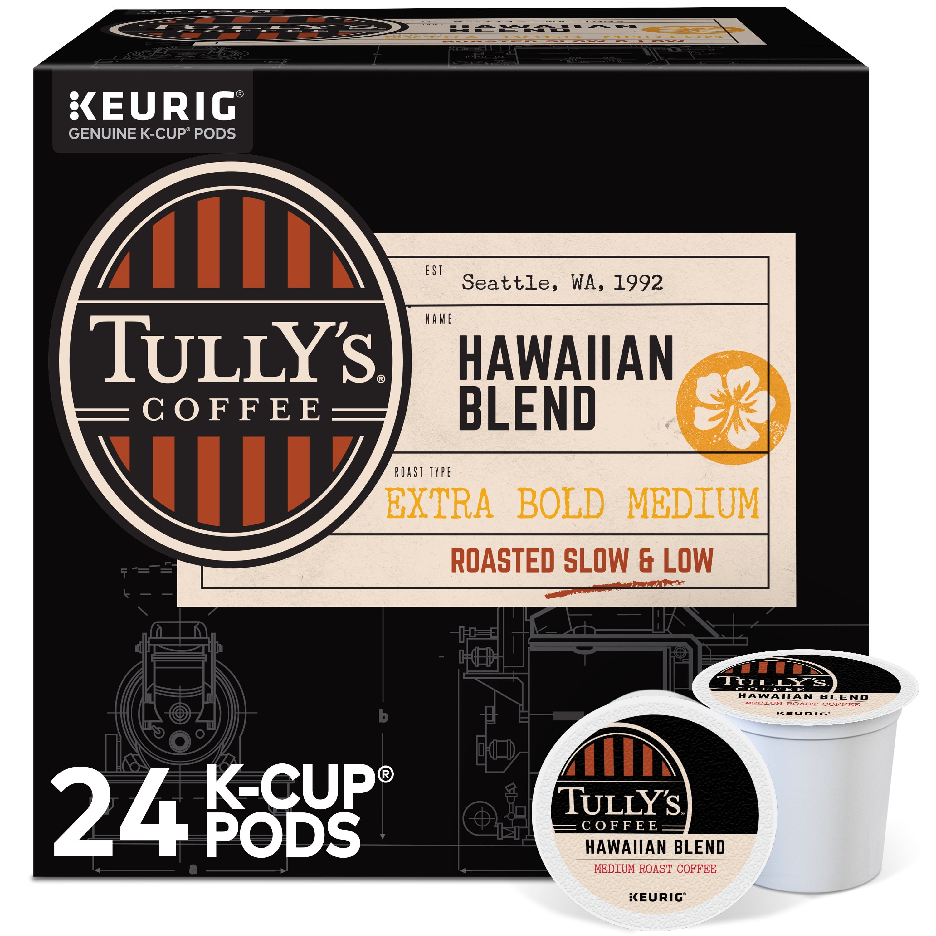 Picture of Keurig Green 6016691 K-cup Hawaiian Blend Coffee, Pack of 24