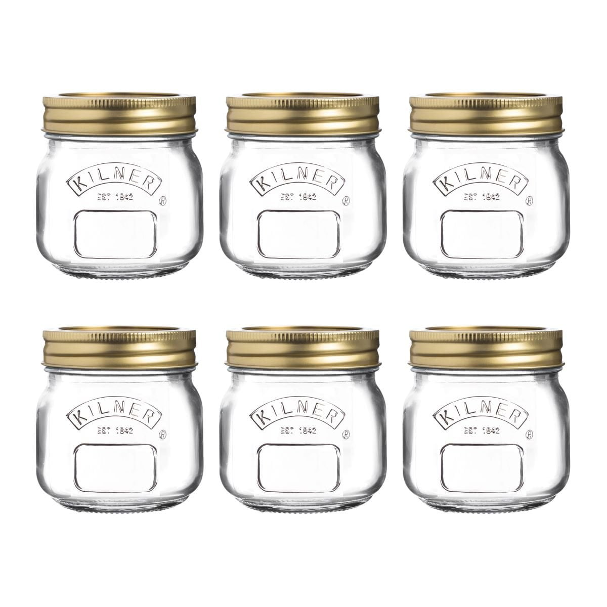 Picture of Rayware 6037369 8.5 oz Glass Canining Jar, 6 pack - Pack of 2