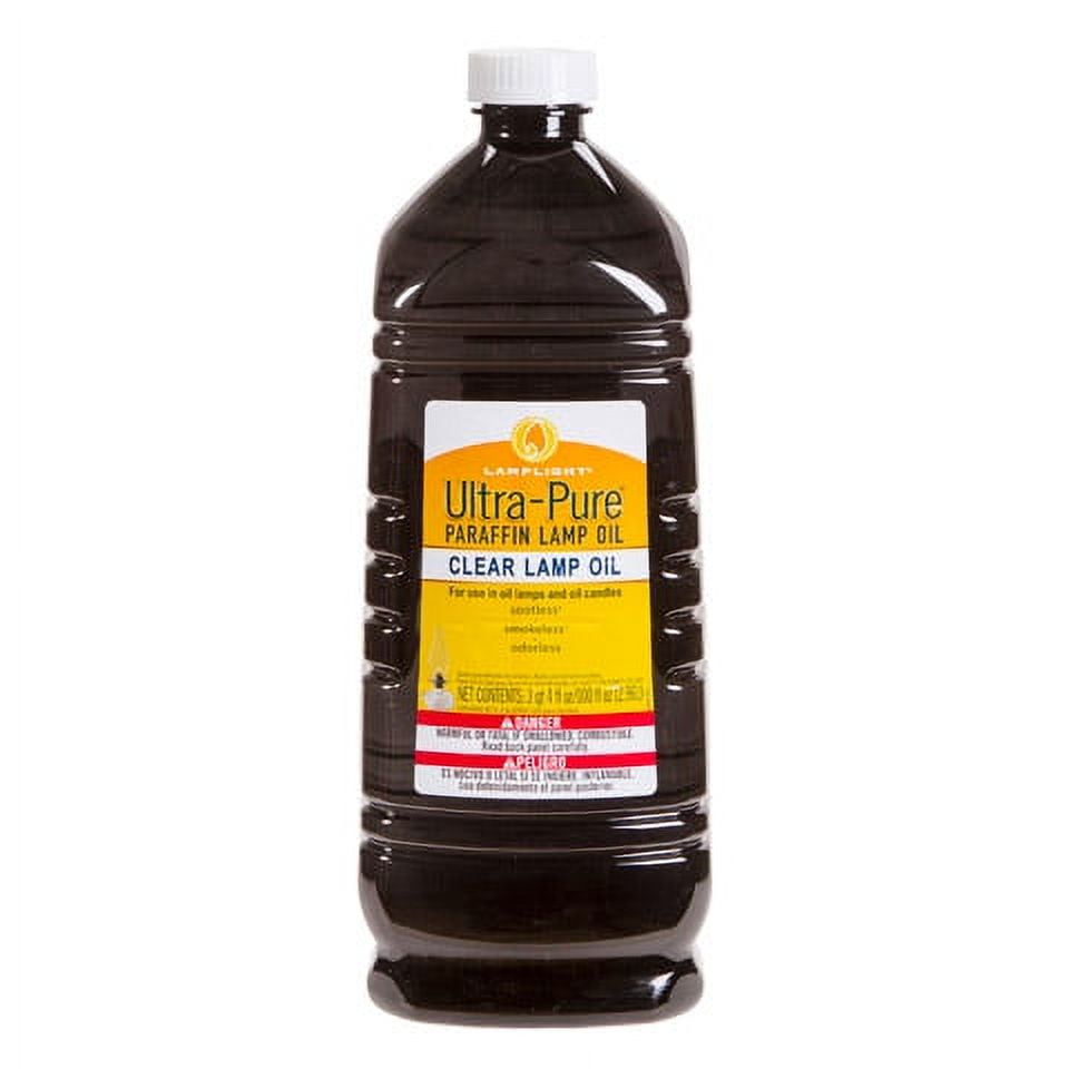 6072185 Ultrapure Lamp Oil, Large pack of 4