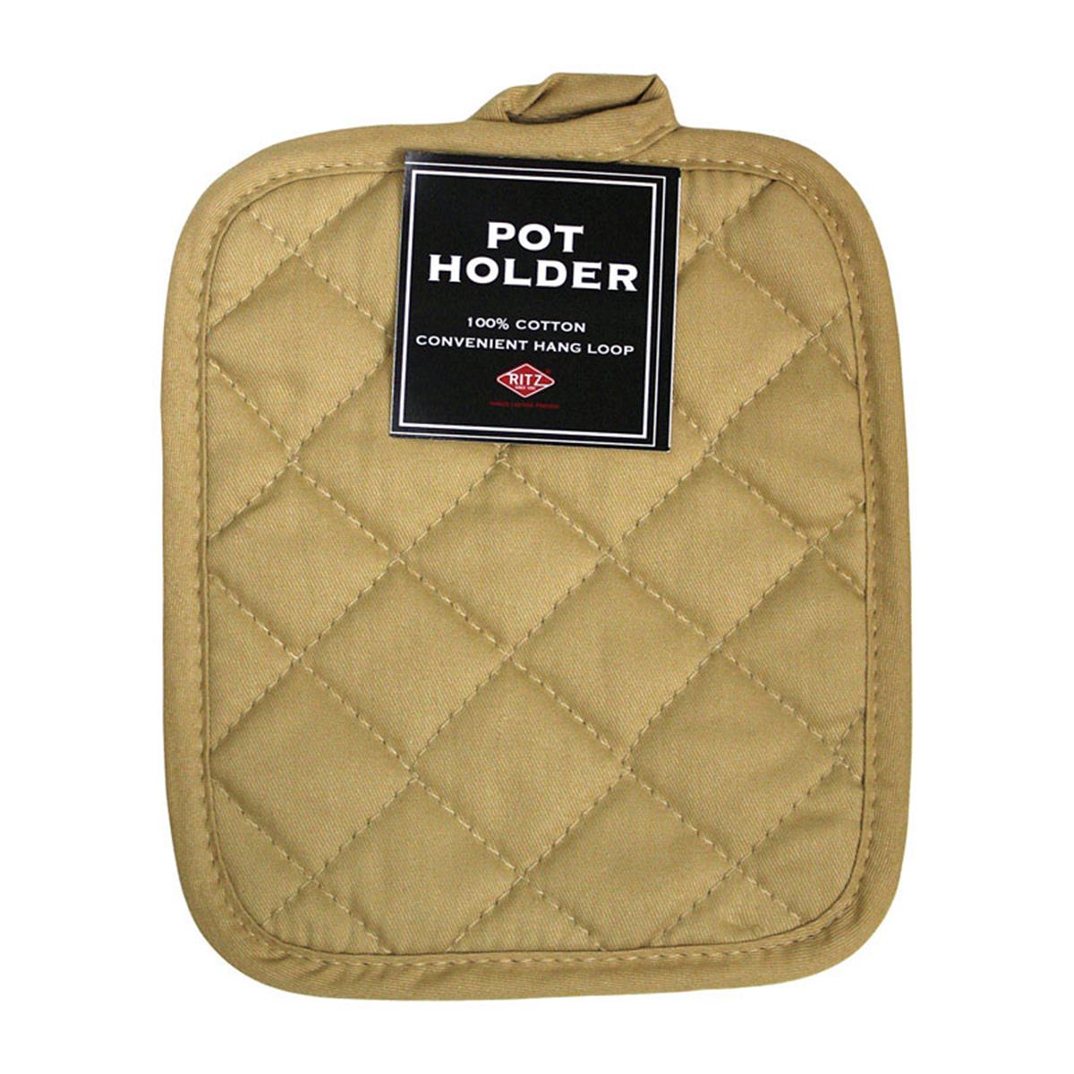 Pot Holder, Solid Biscotti