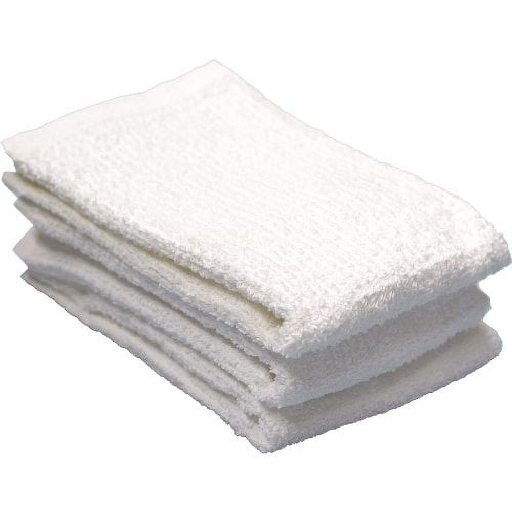 Bar Mop Towel, Whiye - Pack of 3