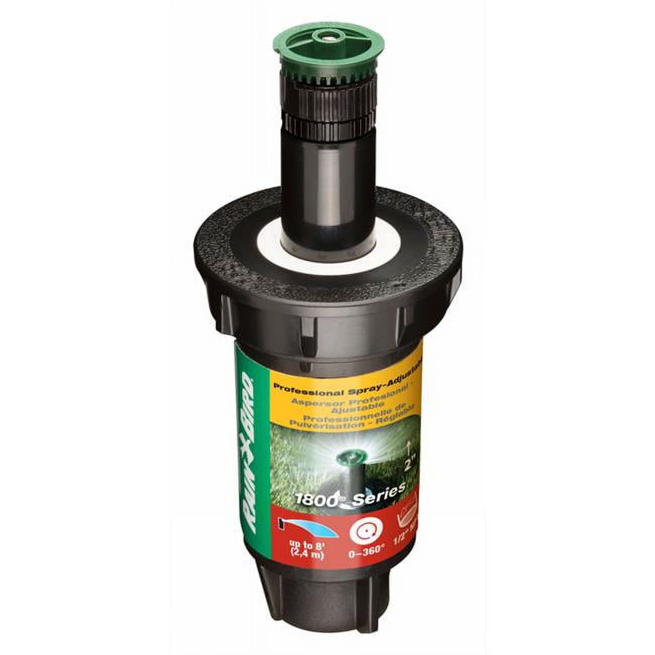 2 in. 8 ft. Popup Adjustable Sprinkler