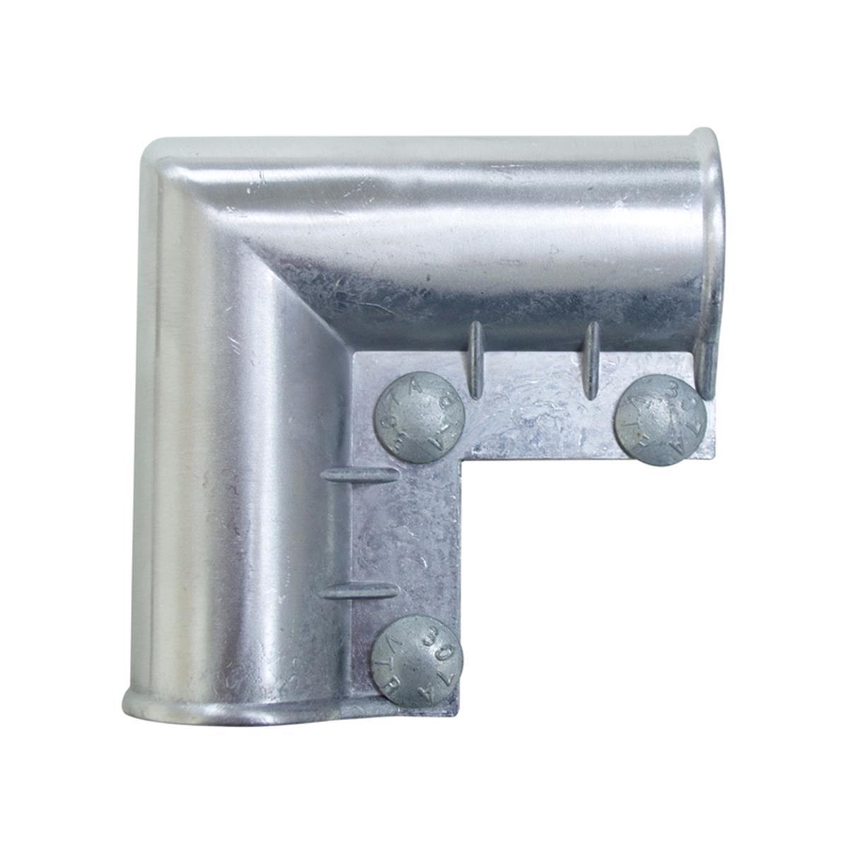 Gate Elbow w/Bolts,1-3/8"x1-3/8",Al