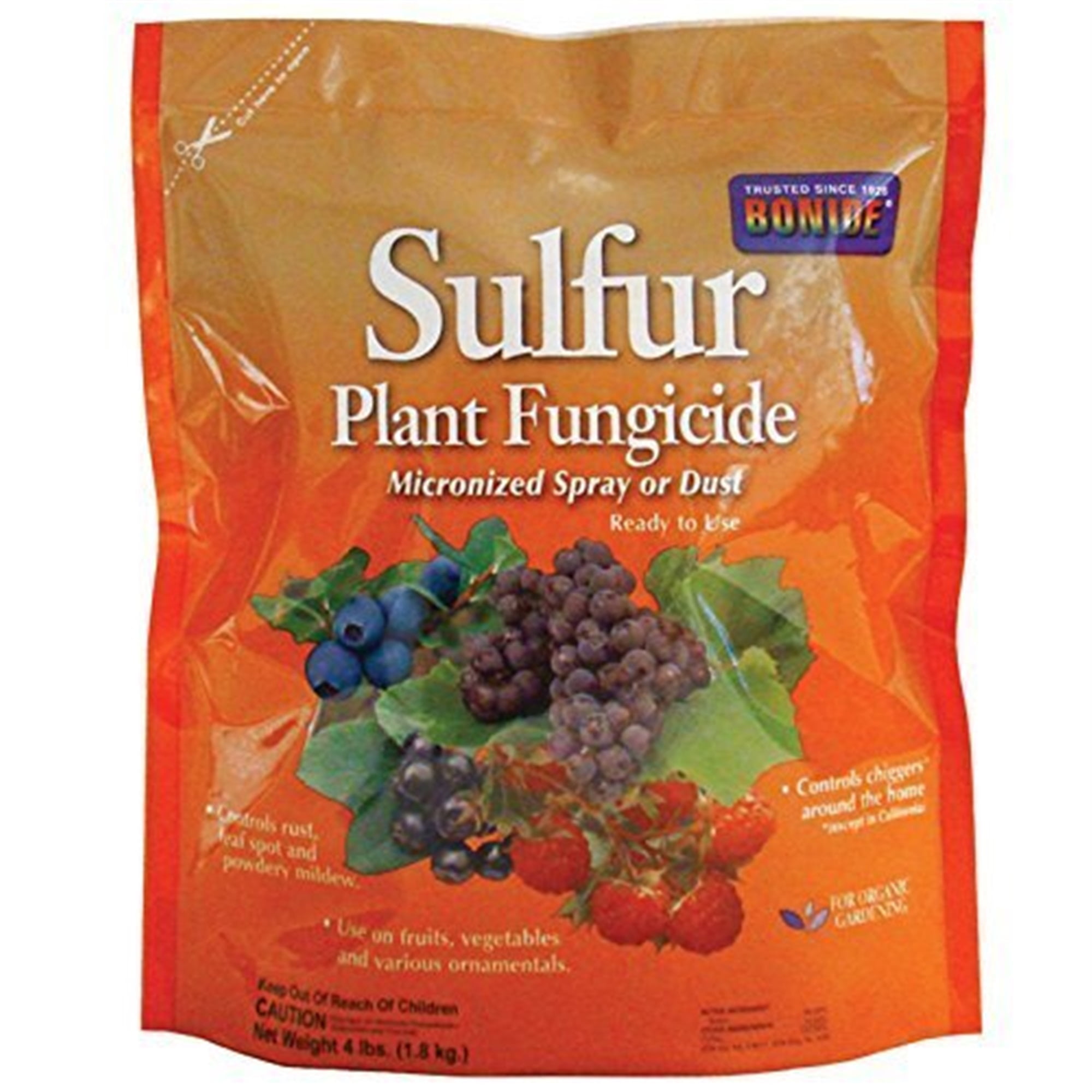 Picture of Bonide Product 7072085 4 lbs Fungicide Sulfur