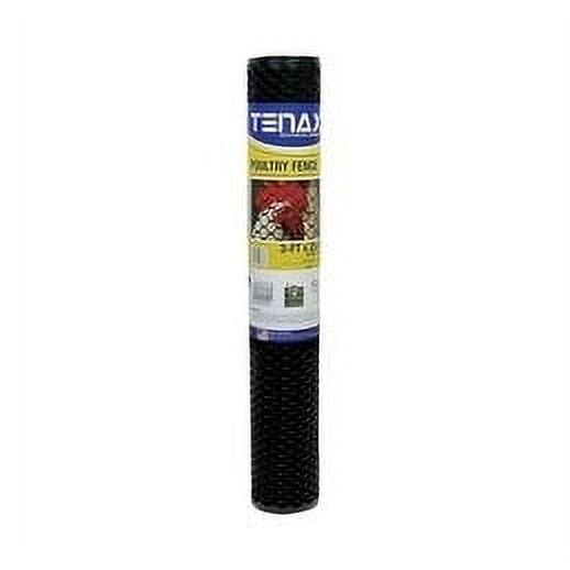 3 x 25 ft. Black Poultry Fence
