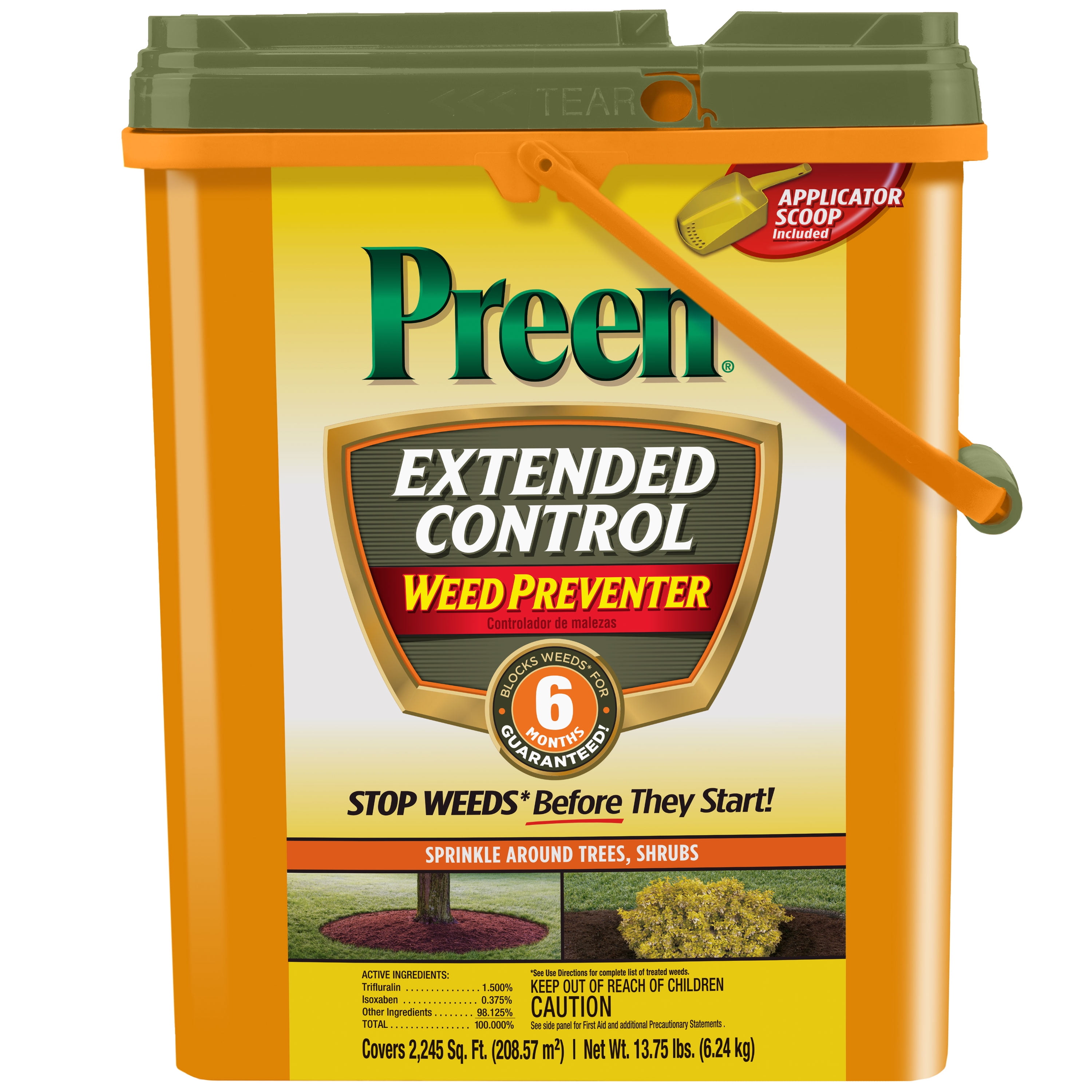 13.75 lbs Extended Control Weed Preventer